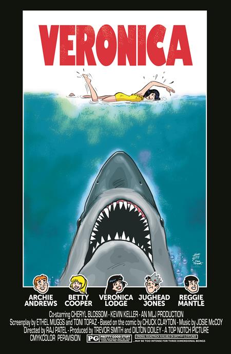 ARCHIES TV LAUGH OUT (1969) #79 FACSIMILE EDITION (2026) CVR C DAN PARENT ROSARIO TITO PENA VERONICA MOVIE POSTER FOIL VAR