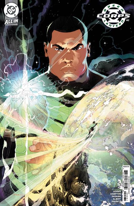 GREEN LANTERN CORPS (2025) #2 CVR G INC 1:50 KERON GRANT CARD STOCK VAR