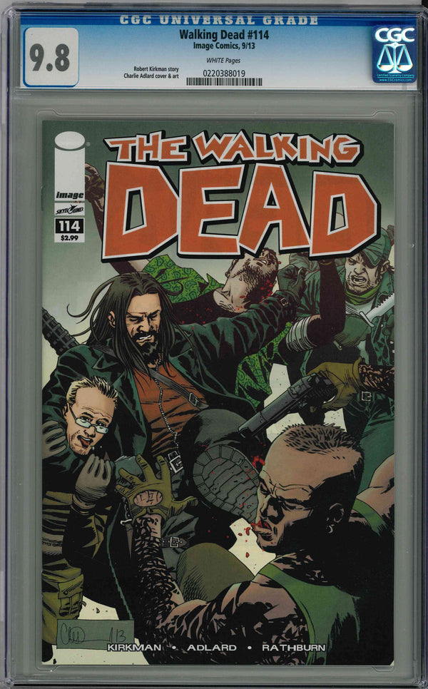 CGC WALKING DEAD (2003) #114 (9.8)