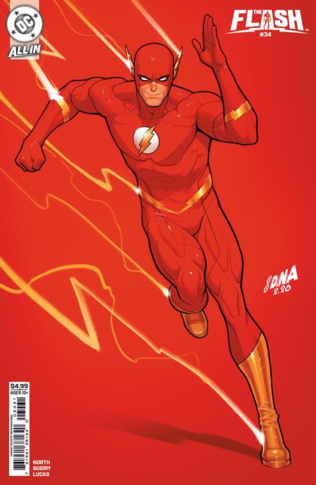FLASH (2023) #34 CVR C DAVID NAKAYAMA CARD STOCK VAR