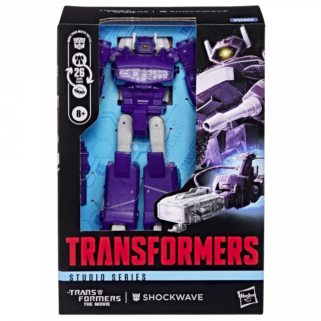 TRANSFORMERS STUDIO SERIES THE TRANSFORMERS MOVIE VOYAGER CLASS SHOCKWAVE AF