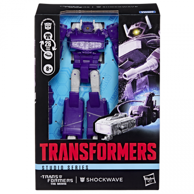 TRANSFORMERS STUDIO SERIES THE TRANSFORMERS MOVIE VOYAGER CLASS SHOCKWAVE AF