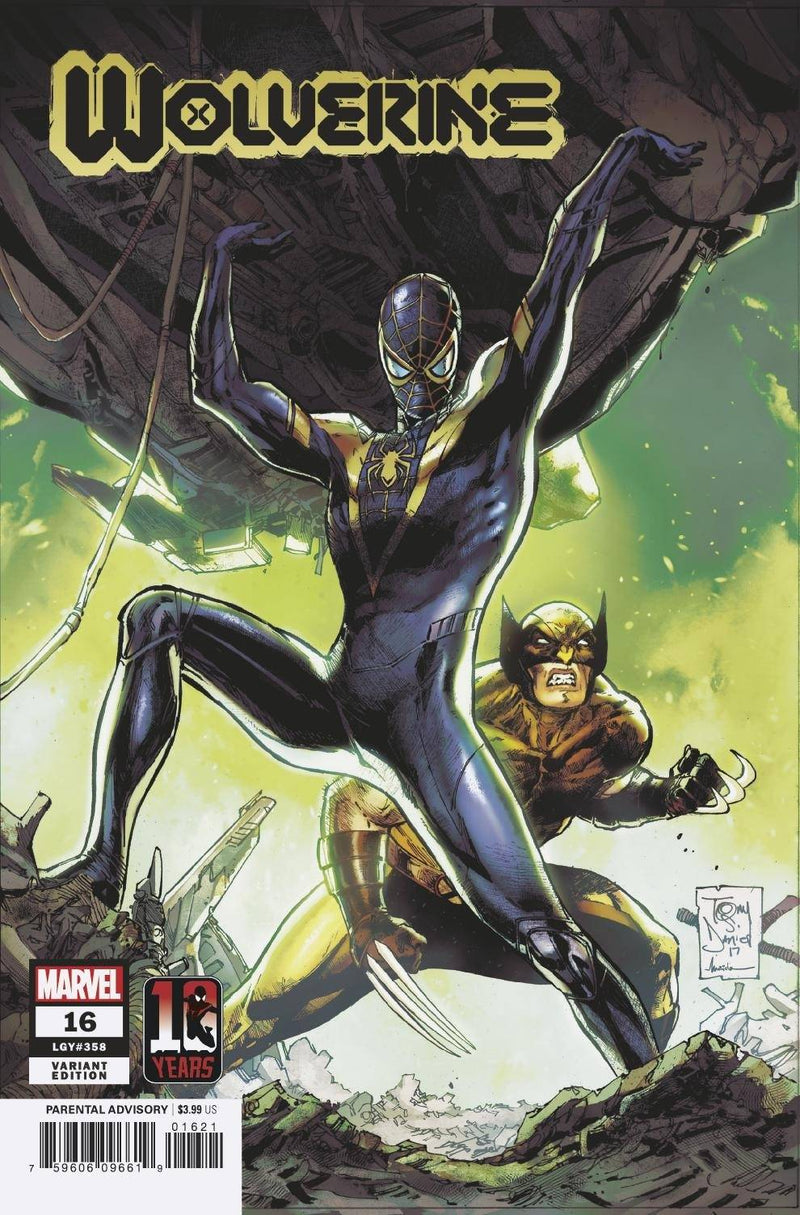 WOLVERINE (2020) #16 DANIEL MILES MORALES 10TH ANNIV VAR