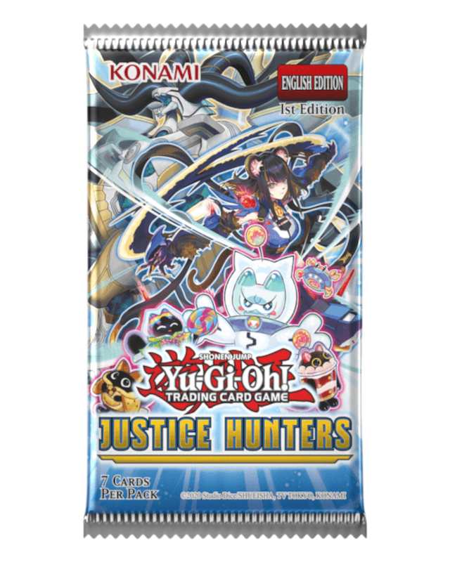 YU-GI-OH! JUSTICE HUNTERS BOOSTER PACK