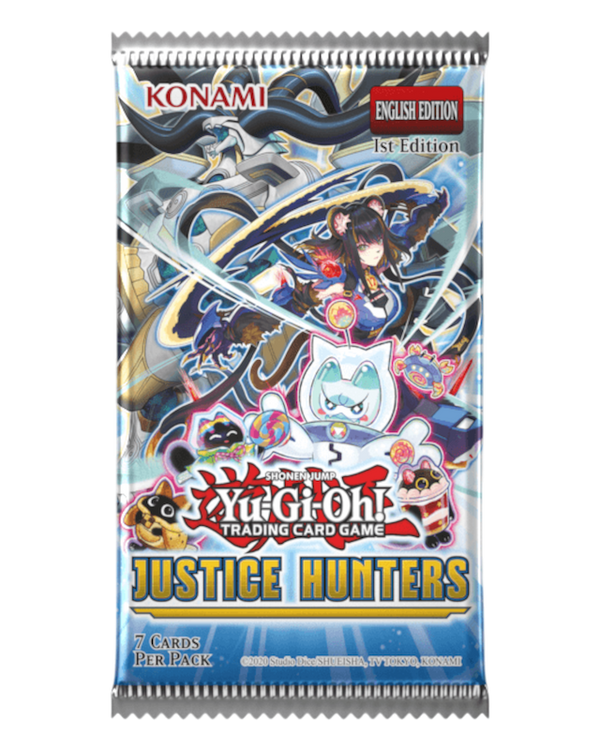 YU-GI-OH! JUSTICE HUNTERS BOOSTER PACK