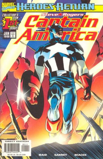 CAPTAIN AMERICA VOL 3 #1 CVR A