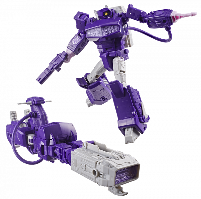 TRANSFORMERS STUDIO SERIES THE TRANSFORMERS MOVIE VOYAGER CLASS SHOCKWAVE AF