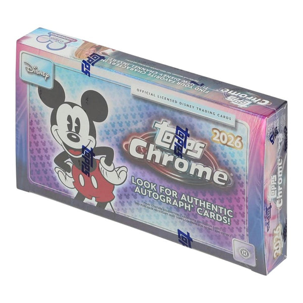 2026 TOPPS CHROME DISNEY HOBBY BOX