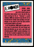 1993 TOPPS STREET FIGHTER II #49 E.HONDA