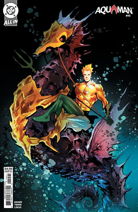 AQUAMAN (2025) #10 CVR D MARCIO TAKARA CARD STOCK VAR