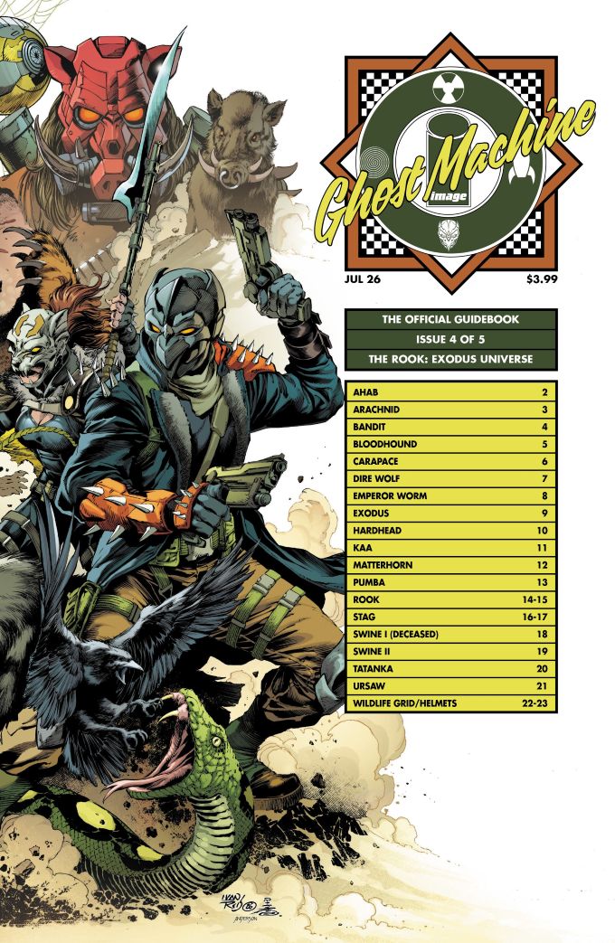 GHOST MACHINE THE OFFICIAL GUIDEBOOK (2026) #4 CVR C IVAN REIS & DANNY MIKI WRAPAROUND