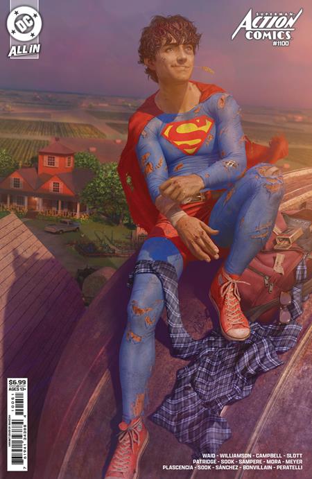ACTION COMICS (2016) #1100 CVR E RAHZZAH CARD STOCK VAR (DC K.O.)