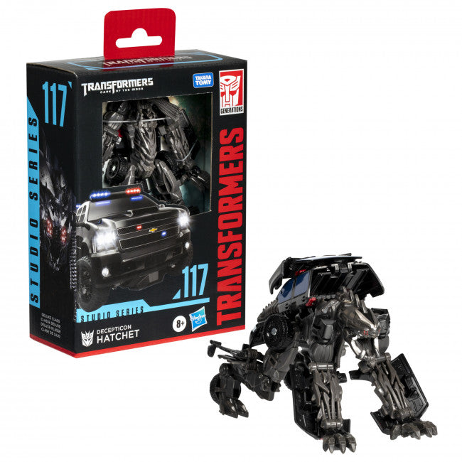 TRANSFORMERS STUDIO SERIES DELUXE CLASS TRANSFORMERS DARK OF THE MOON 94 DECEPTICON HATCHET AF