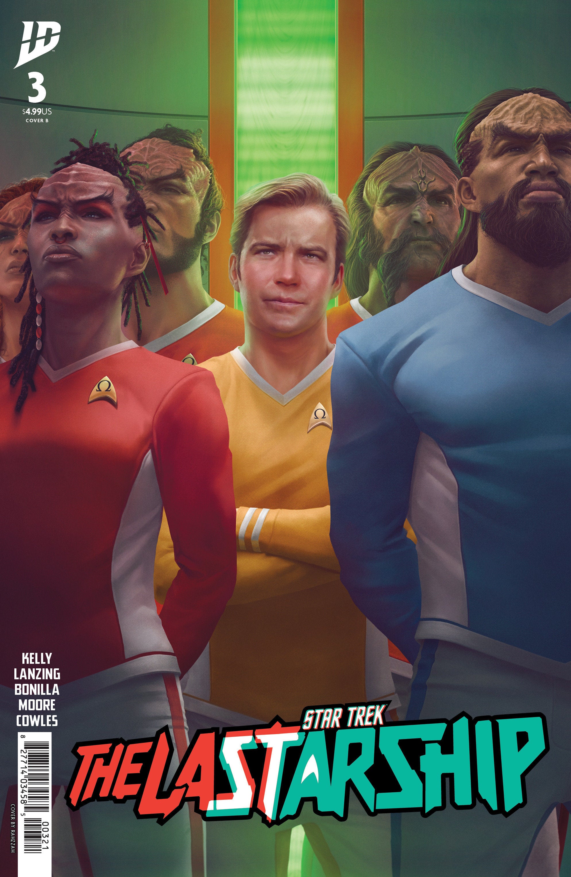 STAR TREK THE LAST STARSHIP (2025) #3 CVR B RAHZZAH