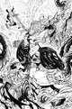 DARKNESS VS ANGELUS (2026) #1 (ONE SHOT) CVR D INC 1:25 GIUSEPPE CAFARO B&W VAR