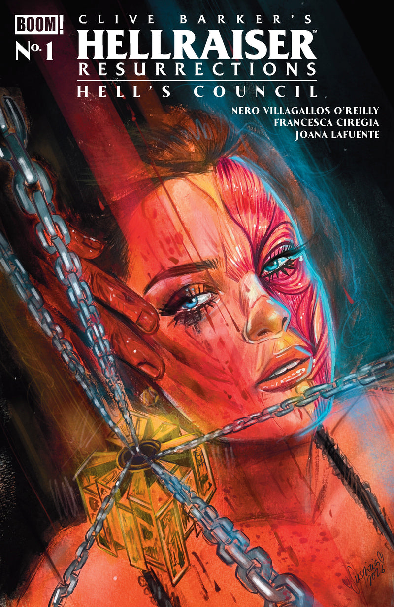 HELLRAISER RESURRECTIONS HELLS COUNCIL (2026) #1 (ONE SHOT) CVR G FOC VILCHEZ REVEAL VAR