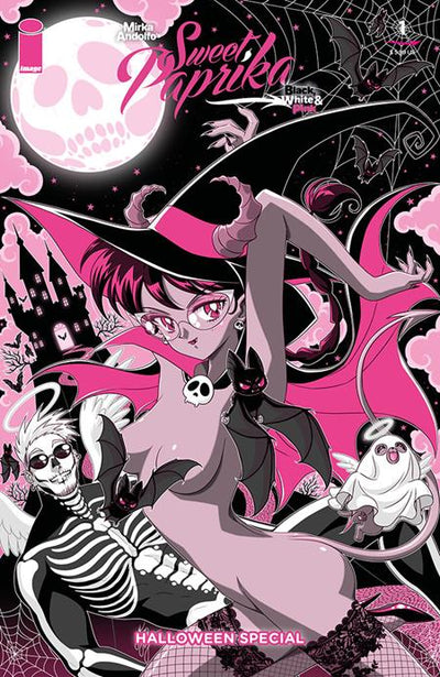 MIRKA ANDOLFOS SWEET PAPRIKA BLACK WHITE & PINK HALLOWEEN SPECIAL (2026) #1 CVR C MARCO ALBIERO