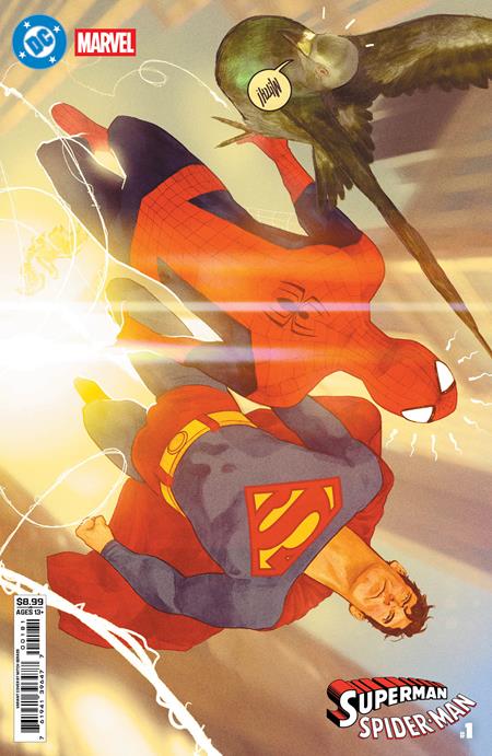 DC MARVEL SUPERMAN SPIDER-MAN (2026) #1 (ONE SHOT) CVR H MITCH GERADS CARD STOCK VAR