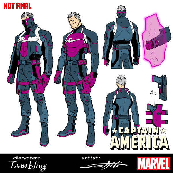 CAPTAIN AMERICA (2025) #8 10 COPY INCV VALERIO SCHITI DESIGN VAR