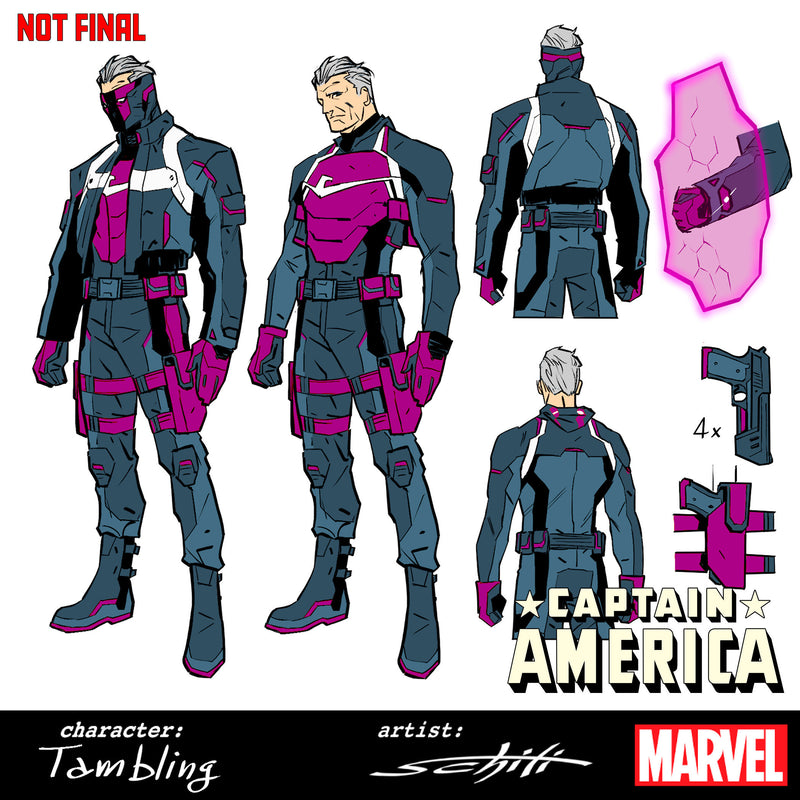 CAPTAIN AMERICA (2025) #8 10 COPY INCV VALERIO SCHITI DESIGN VAR