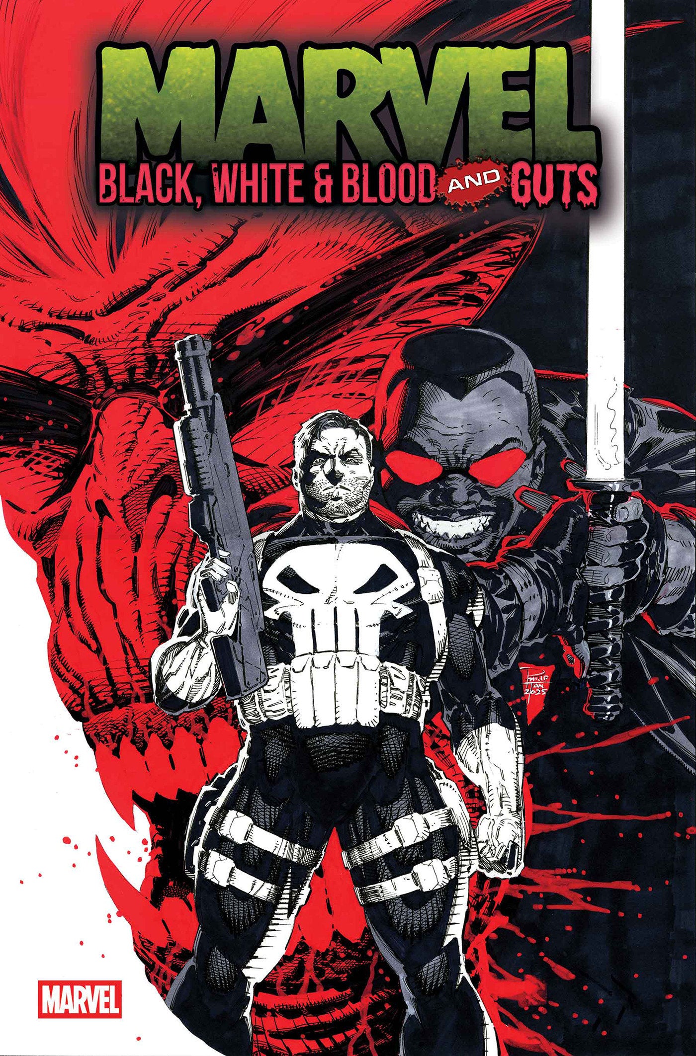 MARVEL BLACK WHITE & BLOOD AND GUTS (2025) #3