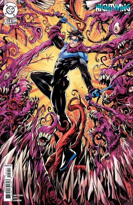 NIGHTWING (2016) #129 CVR D INC 1:25 SERG ACUNA CARD STOCK VAR