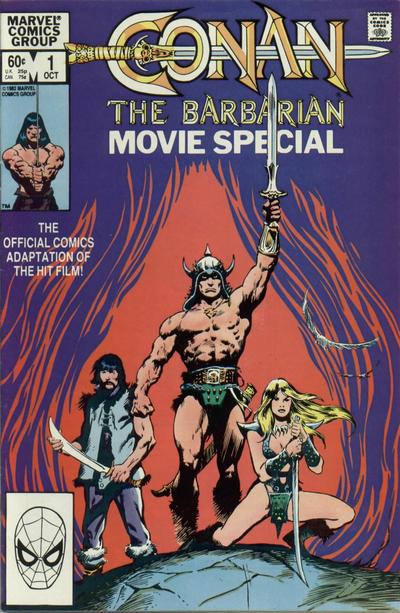 CONAN THE BARBARIAN MOVIE SPECIAL (1982) #1 (ONE SHOT) (VF/NM)