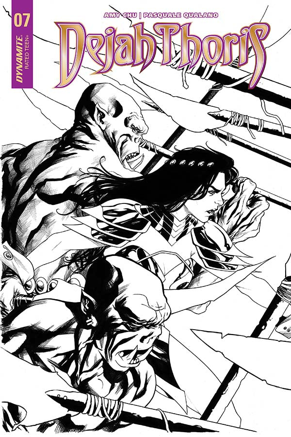 DEJAH THORIS VOL 2 #7 CVR D MCKONE B&W INCV
