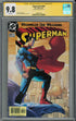 CGC SUPERMAN #204 (9.8) SIGNATURE SERIES - SIGNED BY JIM LEE