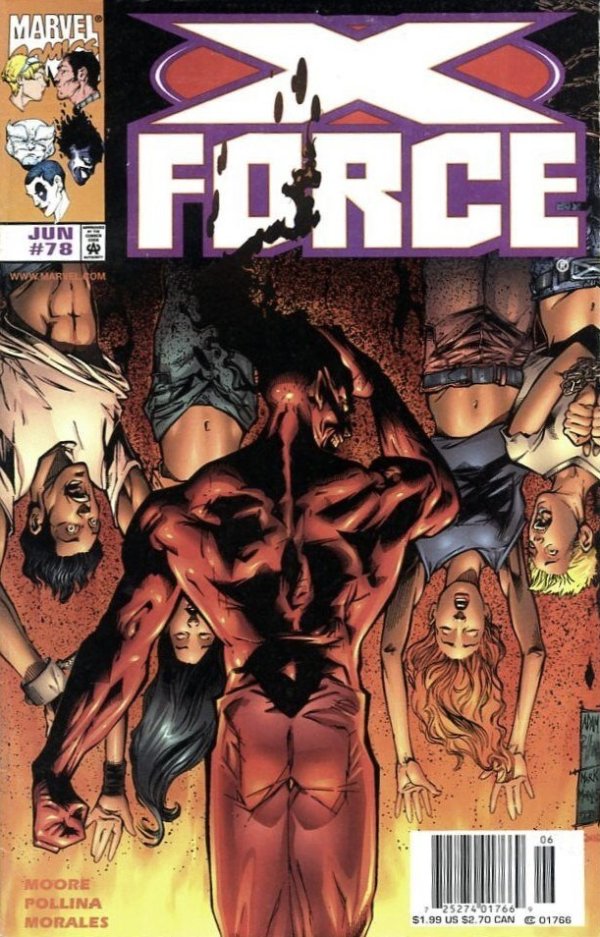 X-FORCE (1991) #78 NEWSSTAND EDITION