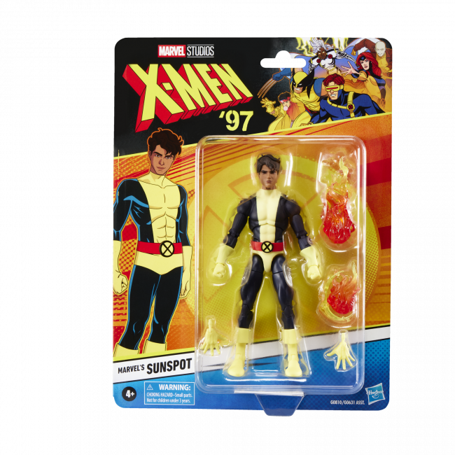 MARVEL LEGENDS SERIES X-MEN 97 MARVELS SUNSPOT AF