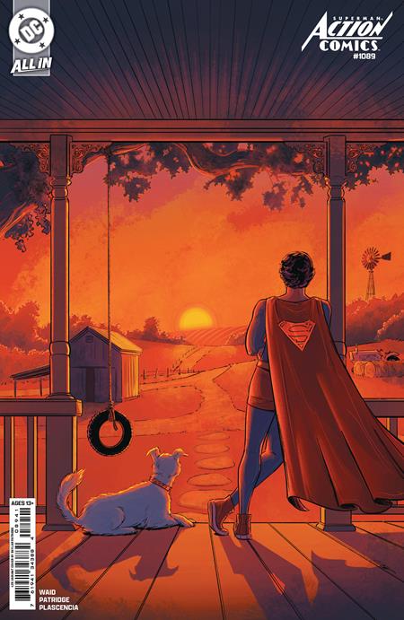 ACTION COMICS (2016) #1089 CVR D INC 1:25 SKYLAR PATRIDGE CARD STOCK VAR