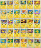 POKEMON JAPAN: MEGA M6A 30TH CELEBRATION PIKACHU COMPLETE SET