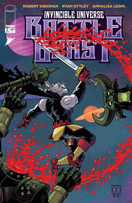 INVINCIBLE UNIVERSE BATTLE BEAST (2025) #5 CVR E INC 1:50 MATT WAGNER & BRENNAN WAGNER VAR
