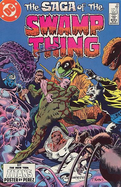 SWAMP THING (1982) - SET OF THREE