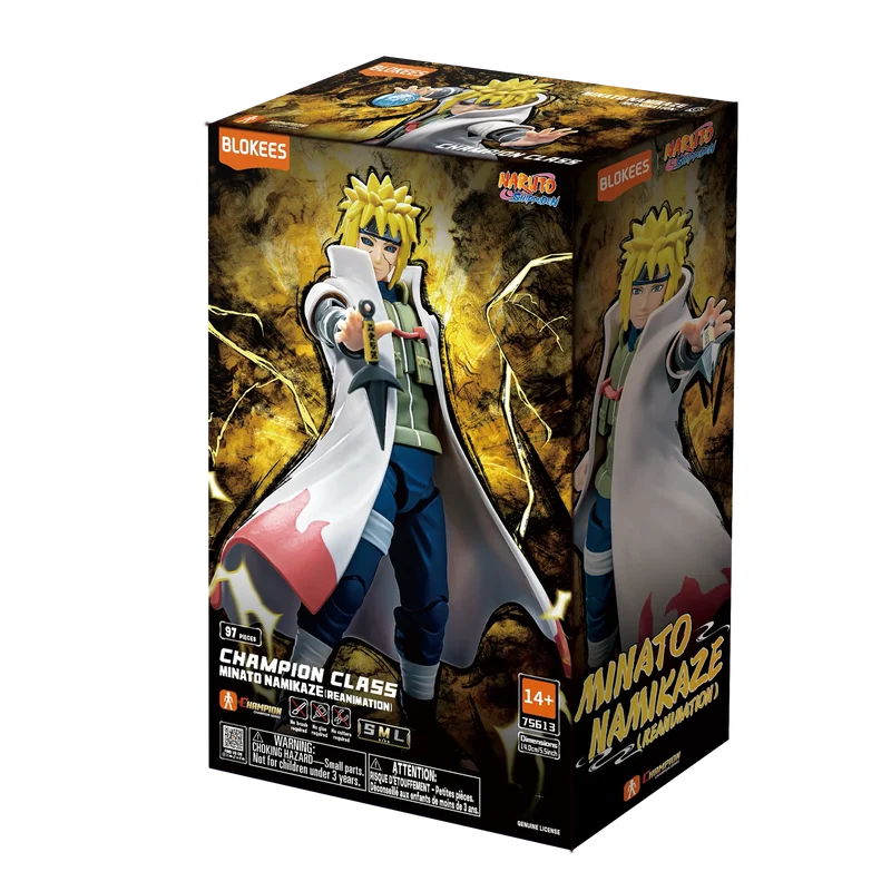 BLOKEES NARUTO CHAMPION CLASS 03 MINATO NAMIKAZE (REANIMATION) MODEL