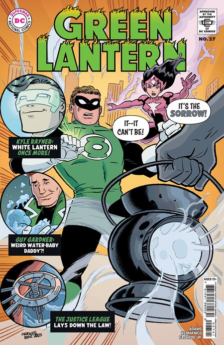 GREEN LANTERN (2023) #27 CVR D INC 1:25 ANTHONY MARQUES & J BONE CARD STOCK VAR (STARBREAKER SUPREMACY)