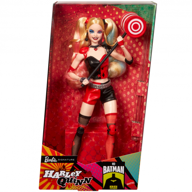 BARBIE SIGNATURE BATMAN 85TH HARLEY QUINN FIGURE