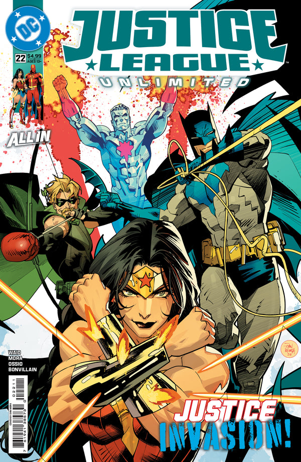 JUSTICE LEAGUE UNLIMITED (2024) #22 CVR A DAN MORA