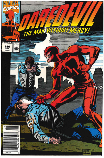 DAREDEVIL (1964) #286 AUSTRALIAN PRICE VARIANT (VF)