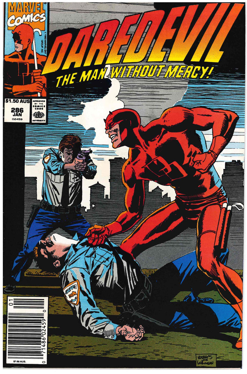 DAREDEVIL (1964) #286 AUSTRALIAN PRICE VARIANT (VF)