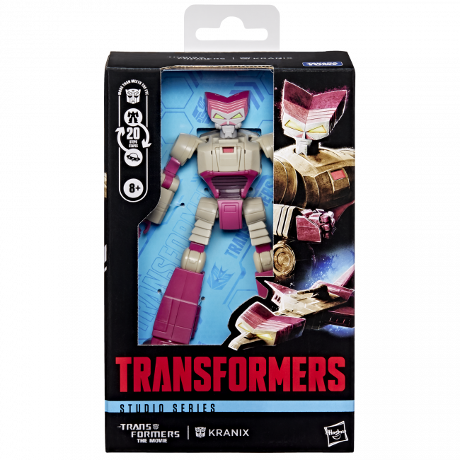 TRANSFORMERS STUDIO SERIES THE TRANSFORMERS THE MOVIE DELUXE CLASS KRANIX AF