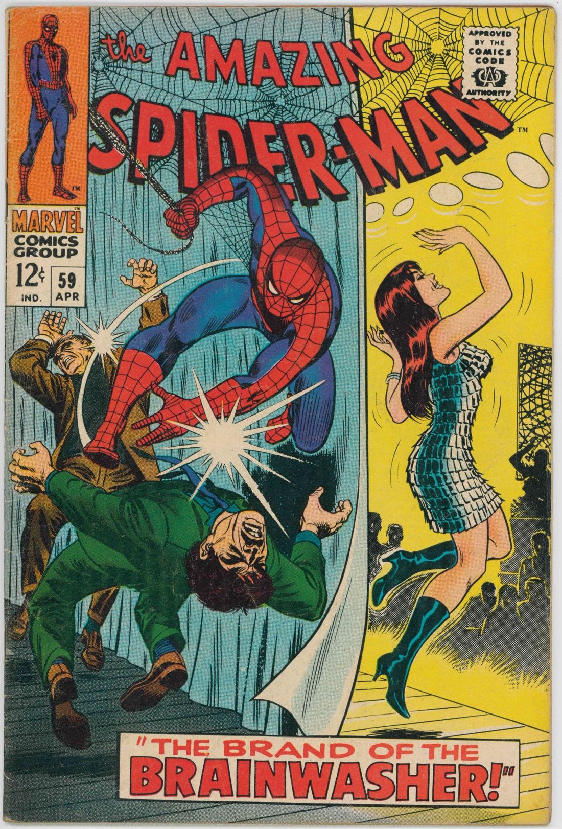 AMAZING SPIDER-MAN (1963) #59 (FN)