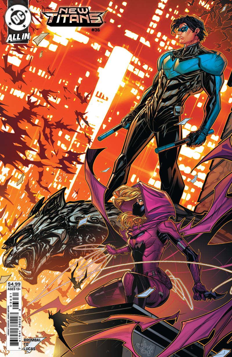 NEW TITANS (2023) #36 CVR C JONBOY MEYERS CARD STOCK VAR