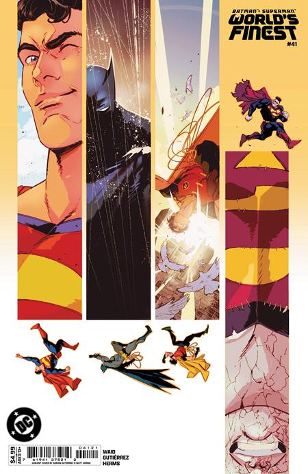BATMAN SUPERMAN WORLDS FINEST (2022) #41 CVR C ADRIAN GUTIERREZ CARD STOCK VAR