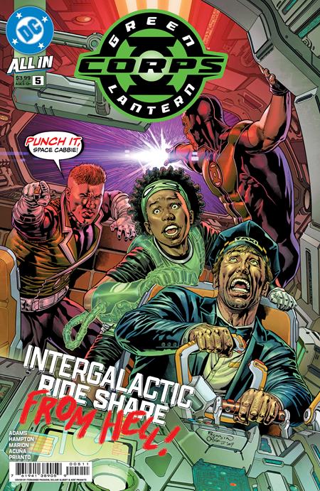 GREEN LANTERN CORPS (2025) #5 CVR A FERNANDO PASARIN & OCLAIR ALBERT