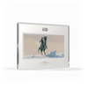 STAR WARS CONCEPT ART - LUKE SKYWALKER RIDING HIS TAUNTAUN 20g SILVER COLLECTIBLE FOIL
