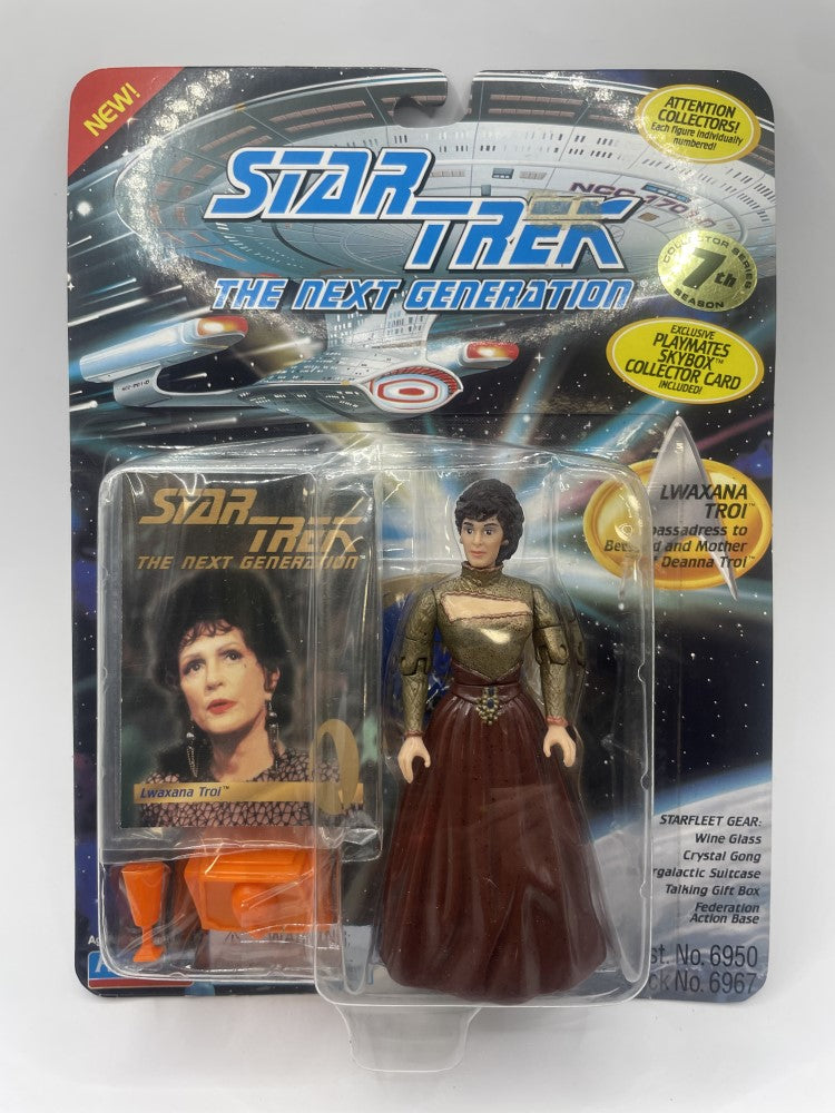 1994 PLAYMATES STAR TREK THE NEXT GENERATION LWAXANA TROI AF