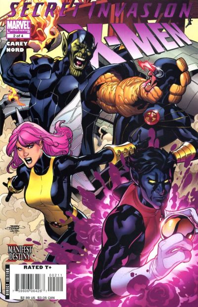 SECRET INVASION X-MEN (2008) - SET OF FOUR