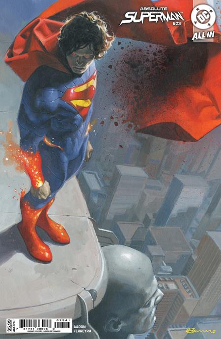 ABSOLUTE SUPERMAN (2024) #23 CVR D FABRIZIO DE TOMMASO CARD STOCK VAR